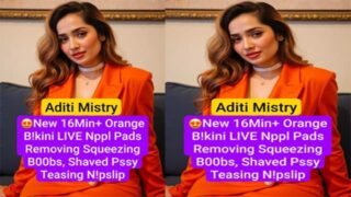 Aditi Mistry Orange Bikini Hard Fuck Pussy Leak