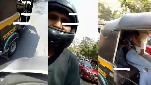 Auto Traffic Jam Sex – Ladki Ko Choda MMS