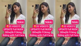 Horny Desi Niharika Nikki Hard Blowjob Riding